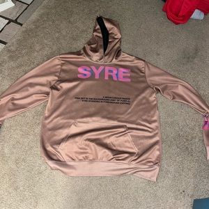 Jaden Smith SYRE Hoodie Tan/Brown Men’s Size Large